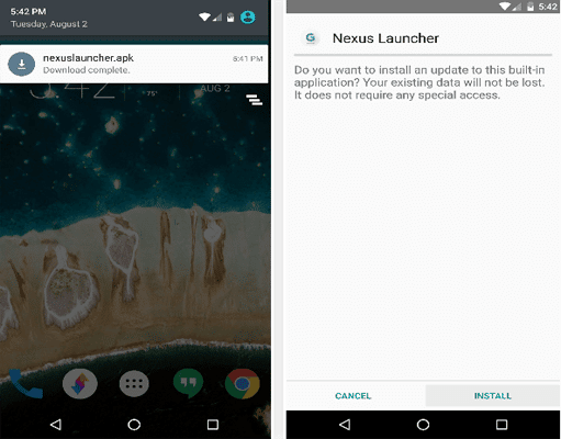 صورة لـ الـ Launcher الجديد من جوجل لهواتف نيكسوس 2016 متاح لجميع أجهزة الاندرويد | 5ccc720e9108a_Untitled-1-DzTechs