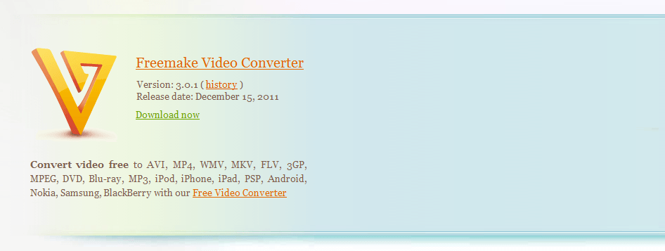 صورة لـ برنامج Freemake Video Converter لتحويل الفيديوهات الى صيغ مختلفة | Freemake-Video-Converter-DzTechs