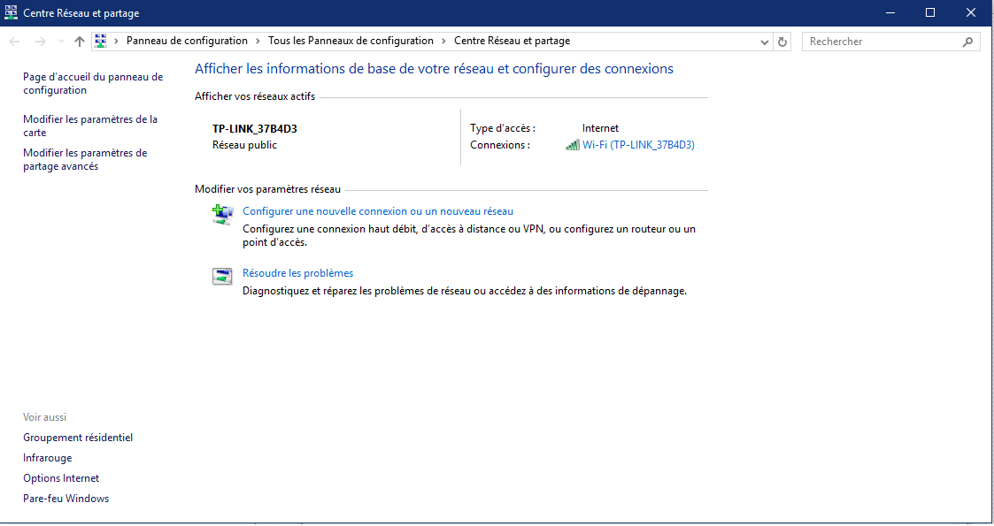 صورة لـ شرح كيفية إظهار كلمة سر شبكة Wi-Fi على Windows 10 و8.1 | Sans+titre-DzTechs