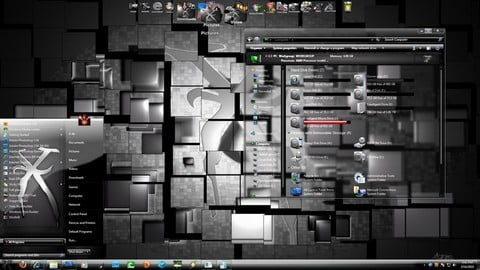 صورة لـ مجموعة كبيرة من أفضل وأروع الثيمات وأشهرها للويندوز 7 للتحميل | SilverX_7_theme_for_Windows_7_by_X_ile2010-DzTechs