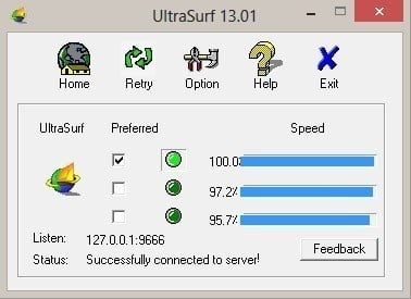 صورة لـ مجموعة من أفضل البرامج الشبيهة ببرنامج HotSpot Shield لفتح المواقع المحجوبة | Ultrasurf-DzTechs