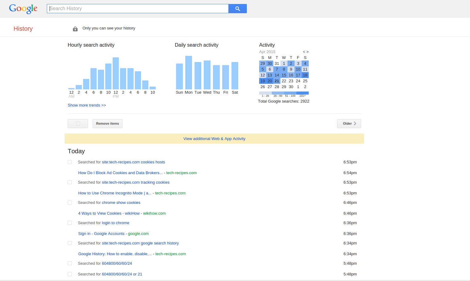 صورة لـ كيفية منع Google search من حفظ عمليات البحث التي تقوم بها | Untitled5-DzTechs