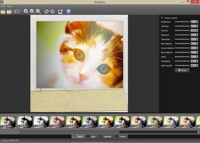 صورة لـ برنامج XnRetro لإضافة العديد من التأثيرات على صورتك و التعديل عليها | add-effects-photos-DzTechs