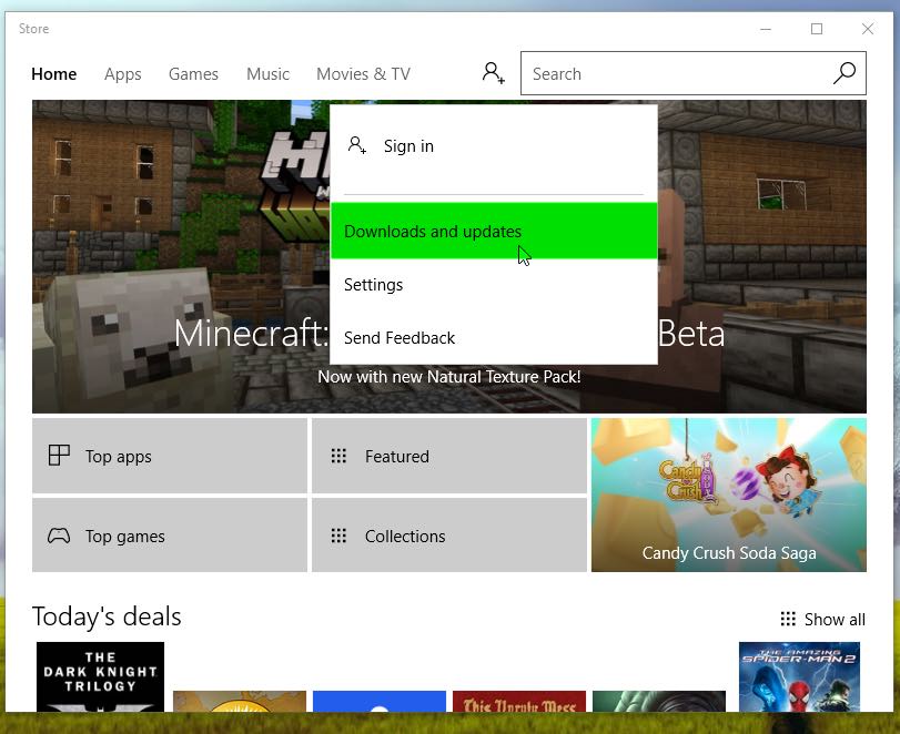 صورة لـ شرح لكيفية تحديث مختلف تطبيقات الويندوز 10 المُحملة من المتجر | b33ac1e137-DzTechs