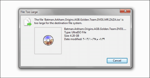 صورة لـ حل مشكل File is too large for the destination file system في الويندوز | file-is-too-large-for-the-destination-file-system-DzTechs
