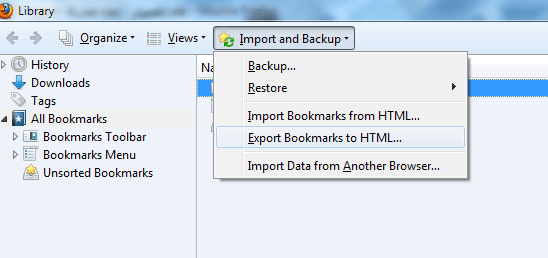 صورة لـ كيفية حفظ نسخة احتياطية من مفضلة الفايرفوكس وجوجل كروم وكيفية استعادتها | firefox1-DzTechs