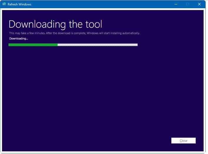 صورة لـ أداة Refresh Windows tool لاعادة تثبيت الويندوز 10 من اجل اصلاح جميع المشاكل | 6b63289c0b-DzTechs