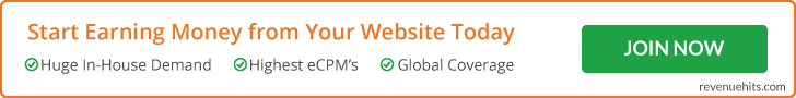 صورة لـ شركة RevenueHits أفضل بديل لاعلانات Google Adsense مع اثبات الدفع | 728x90_v2-DzTechs