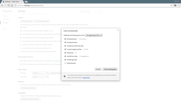 صورة لـ حل مشكلة DNS PROBE FINISHED وERR_CONNECTION_CLOSED في Google Chrome | Screenshot-from-2016-11-17-23-17-46-720x405-DzTechs