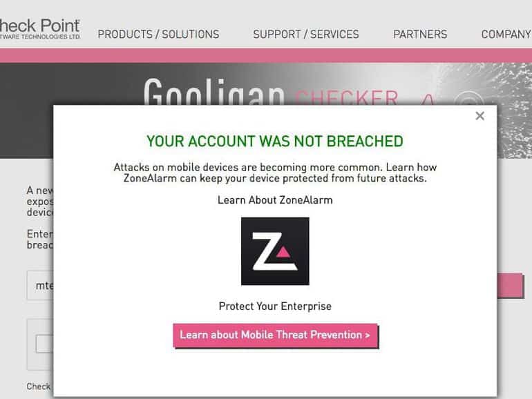 صورة لـ معرفة اذا ما كان حسابك في جوجل تم اختراقه من طرف برمجية Gooligan | check-point-DzTechs