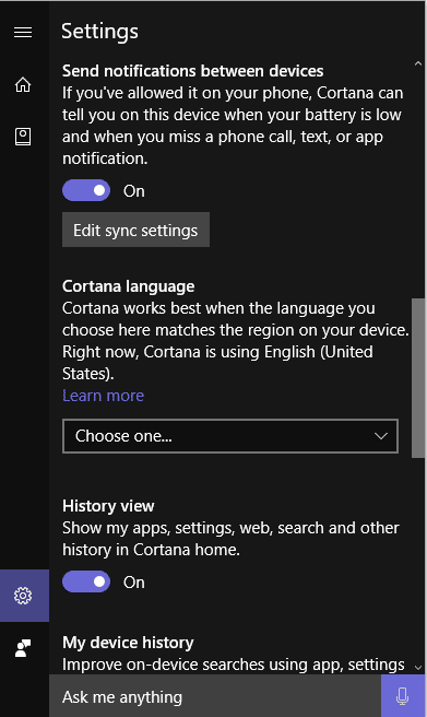 صورة لـ 5 إعدادات للخصوصية يجب تغييرها في Windows 10 لمنع مايكروسوفت من التجسس عليك | cortana-DzTechs