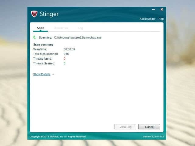 صورة لـ McAfee Labs Stinger أفضل برنامج لحماية حاسوبك من مختلف التهديدات في الوقت الحقيقي | 7c6cdc901b3675a1-min-DzTechs