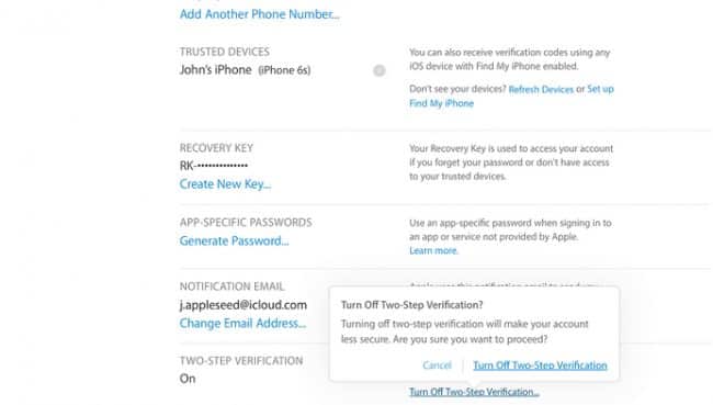صورة لـ تفعيل خاصية المصادقة بعاملين Two-factor authentication على الأيفون أو الأيباد | FGbjXMXsFuiNMZzGKBUrhR-650-80-min