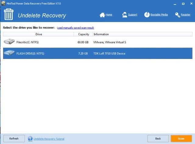 صورة لـ MiniTool Power Data Recovery 7 لاسترجاع جميع الملفات المفقودة | Undelete-Recovery-1-min-DzTechs