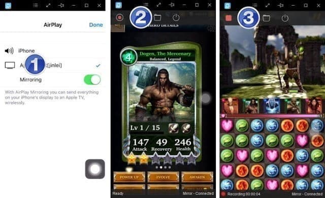 صورة لـ AceThinker IPhone Screen Recorder لعرض وتسجيل شاشة الآي فون من على الكمبيوتر بدون جيلبريك | iphone-record-cycle-min-DzTechs