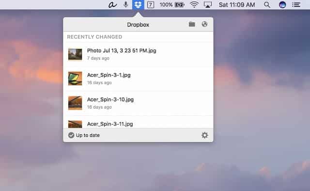 صورة لـ أفضل 6 تطبيقات يجب تثبيتها على جهاز ماك بوك MacBook جديد | dropbox-for-mac-min