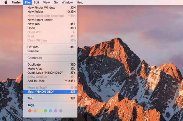 صورة لـ خمس طرق لإخراج القرص الخارجي من نظام الماك للتخلص من التحذيرات | finder-file-eject-min