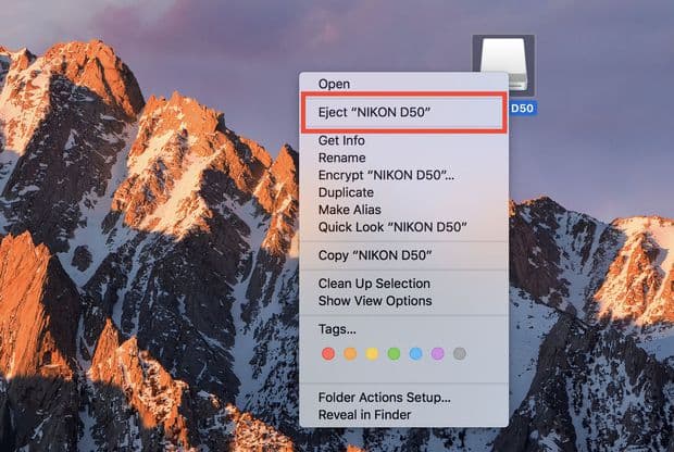 صورة لـ خمس طرق لإخراج القرص الخارجي من نظام الماك للتخلص من التحذيرات | right-click-eject-min