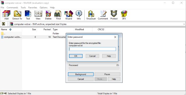 صورة لـ شرح لتجاوز و كسر كلمات مرور الملفات المضغوطة Rar Files | 028Custom29-3