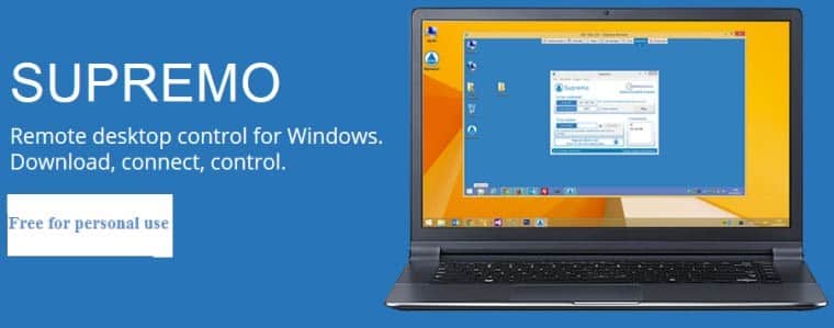 صورة لـ أفضل برنامج للتحكم في مختلف أجهزة الكمبيوتر عن بُعد Supremo | 2RuKY4j