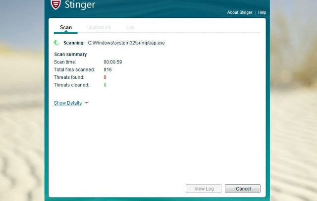 صورة لـ McAfee Labs Stinger أفضل برنامج لحماية حاسوبك من مختلف التهديدات في الوقت الحقيقي | 7c6cdc901b3675a1-min
