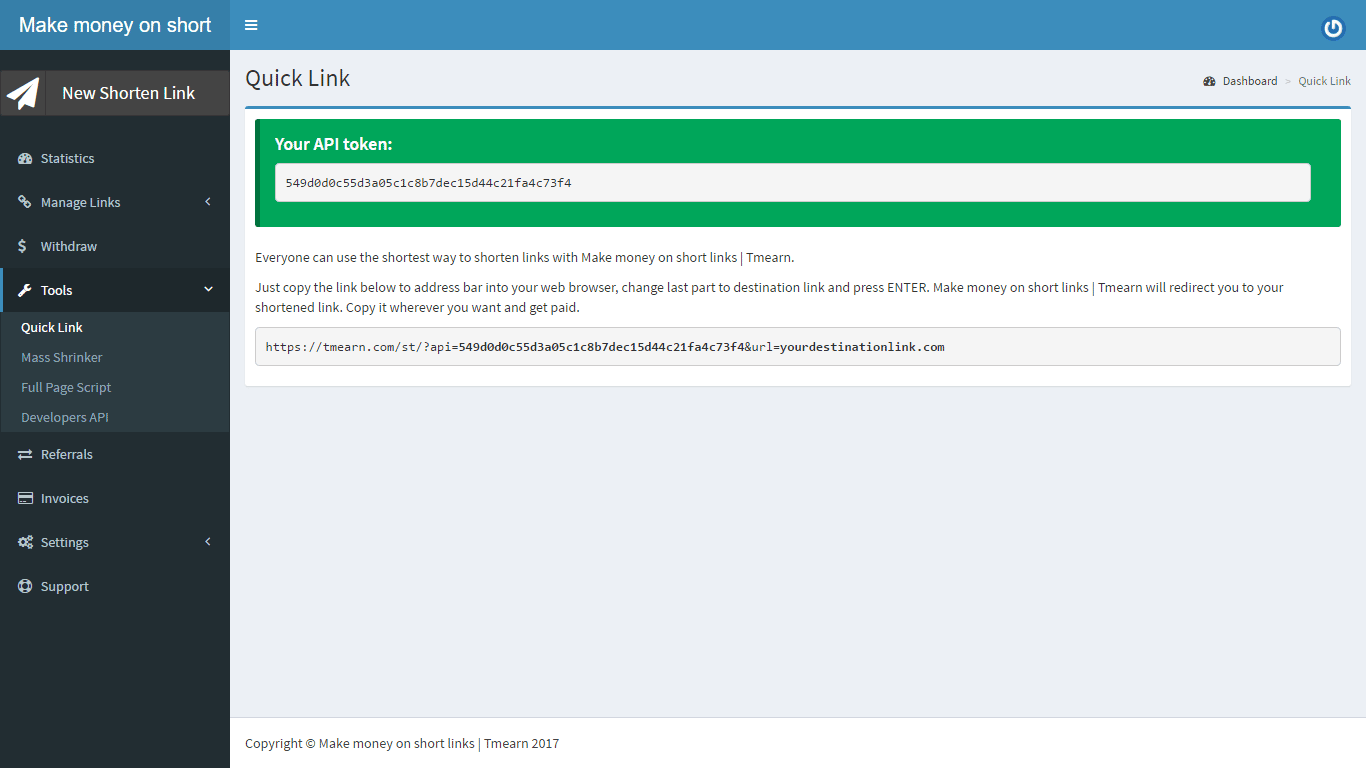 صورة لـ شرح موقع tmearn أفضل موقع موثوق لاختصار الروابط بأرباح خيالية | Sans5+titre-DzTechs