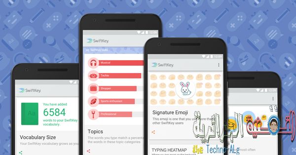 صورة لـ SwiftKey في أندرويد تقدم لك احصائيات لإستخداماتك المتعددة في لوحة المفاتيح | SwiftKey