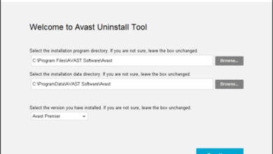 صورة لـ أفضل الأدوات لإزالة برامج الحماية المثبتة على الكمبيوتر من جذورها | avast-remover-tool