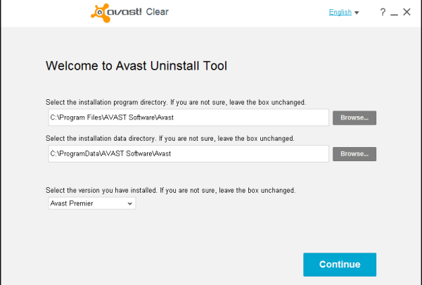 صورة لـ أفضل الأدوات لإزالة برامج الحماية المثبتة على الكمبيوتر من جذورها | avast-remover-tool