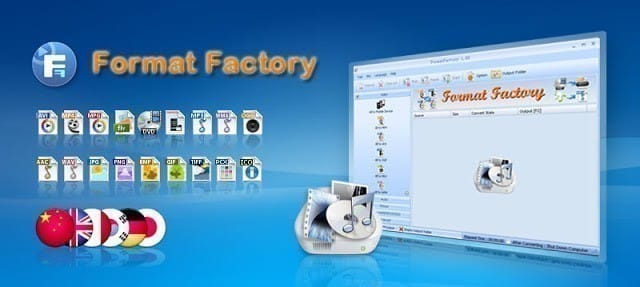 صورة لـ برنامج Format Factory لتحويل الصوتيات والفيديو والصور الى مختلف الصيغ | formatfactory3.0.1