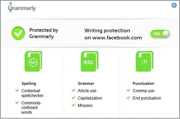 صورة لـ إضافة للمتصفح من أجل تصحيح أخطائك أثناء الكتابة باللغة الانجلزية | grammarly-check-spelling-grammer-mistakes