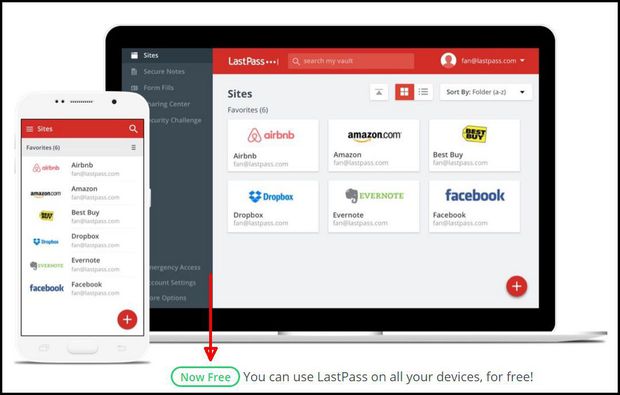 صورة لـ كيفية حفظ ومزامنة كلمات المرور الخاصة بك بطرق مجانية | lastpass-free-sync