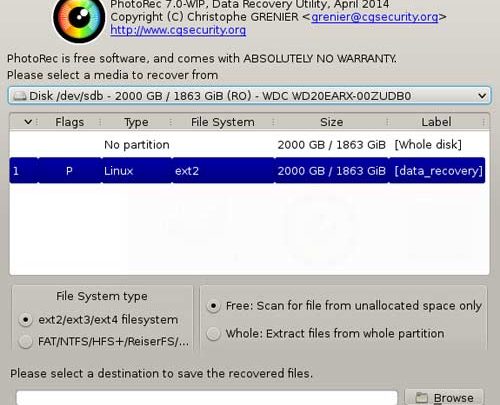 صورة لـ أهم البرامج المجانية للويندوز التي تساعدك على استرجاع بياناتك الهامة المحذوفة | photorec