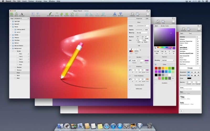 صورة لـ 5 تطبيقات بسيطة وسهلة الاستخدام للرسم لنظام التشغيل Mac | Drawing-Apps-for-Mac-Sketch-DzTechs