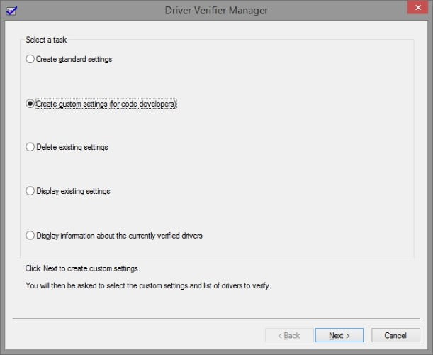 صورة لـ تحقق من وجود برامج التشغيل الخاطئة في Windows باستخدام Driver Verifier | Driver-Verifier-Create-DzTechs
