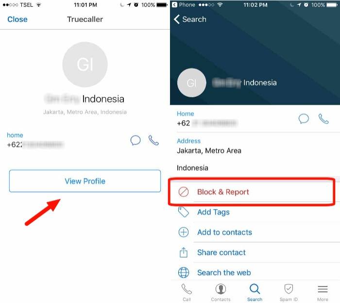 صورة لـ كيفية تصفية ومنع المكالمات غير المرغوب فيها على iPhone و iPad | Spam-mte-report-DzTechs