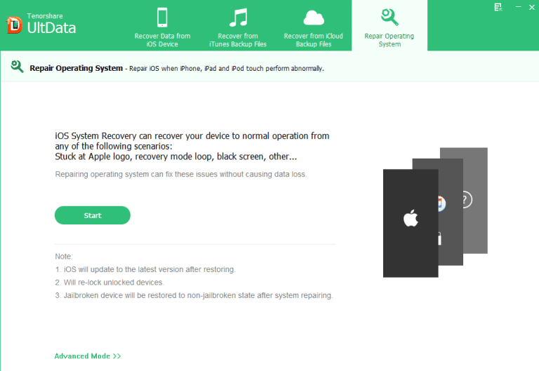 صورة لـ برنامج Tenorshare UltData أفضل برنامج لاستعادة الملفات المفقودة والمحذوفة على الأيفون | UltData-iOS-10-data-recovery-13-DzTechs