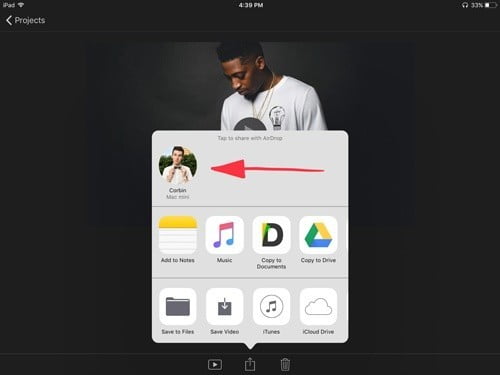 صورة لـ كيفية تصدير مشروع iMovie من iOS إلى جهاز Mac الخاص بك؟ | imovie-to-mac-airdrop-DzTechs