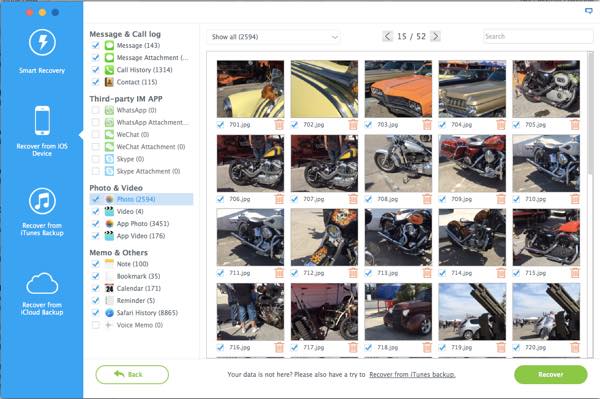 صورة لـ استعادة جميع أنواع الملفات المحذوفةمن الأيفون والأيباد من خلال iMyfone D-Back | imyfone-dback-3-DzTechs