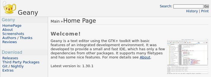 صورة لـ أفضل التطبيقات المحمولة لنظام Linux التي يجب استخدامها أينما كنت | portable-apps-geany-DzTechs
