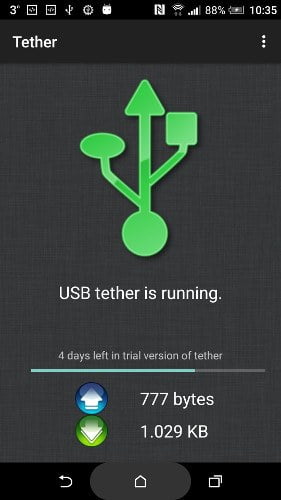 صورة لـ 6 تطبيقات أساسية للكمبيوتر المحمول للمُستخدمين الذين يُسافرون بكثرة | usb-tethering-android-clockwork-tether-DzTechs