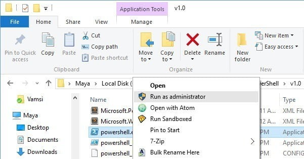 صورة لـ قائمة البحث لإبدأ لا تعمل؟ هنا حل لهذه المشكلة بسهولة وبسرعة | win10-start-menu-search-run-powershell-as-admin-DzTechs