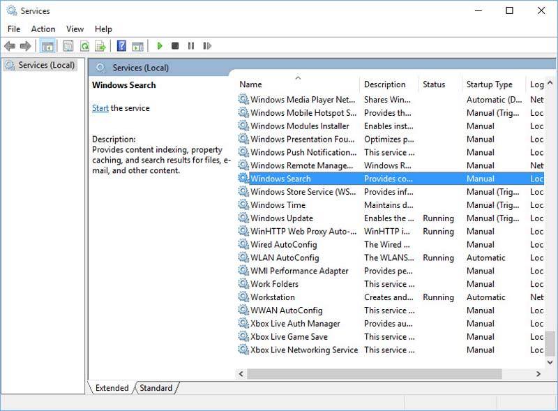 صورة لـ قائمة البحث لإبدأ لا تعمل؟ هنا حل لهذه المشكلة بسهولة وبسرعة | win10-start-menu-search-windows-search-service-DzTechs