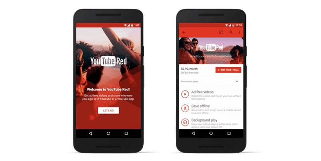 صورة لـ شرح YouTube TV وكيفية مقارنته مع YouTube Red | YouTube-Red-DzTechs