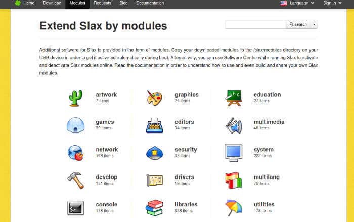 صورة لـ 8 أدوات لإنشاء توزيعة Linux المخصصة الخاصة بك بسهولة | create-own-Linux-distro-05-Slax-DzTechs