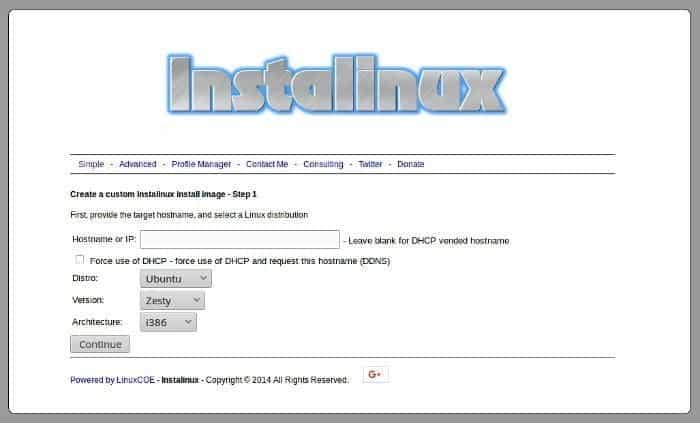 صورة لـ 8 أدوات لإنشاء توزيعة Linux المخصصة الخاصة بك بسهولة | create-own-Linux-distro-07-Instalinux-DzTechs