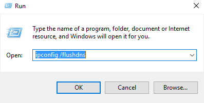 صورة لـ كيفية مسح ذاكرة التخزين المؤقت دنس على ويندوز 10 بطريقة سهلة | flush-dns-windows-10-run-command-DzTechs