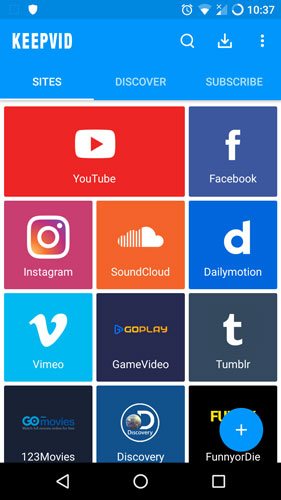 صورة لـ أفضل 7 تطبيقات مجانية لتحميل الموسيقى على الأندرويد | free-music-download-apps-android-keepvid-DzTechs