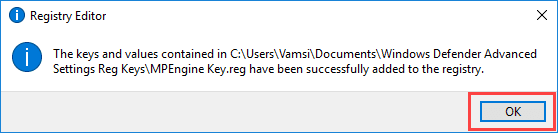 صورة لـ كيف يمكنك جعل Windows Defender أفضل لزيادة مستويات الحماية في Windows 10 | harden-Windows-defender-confirmation-window-DzTechs