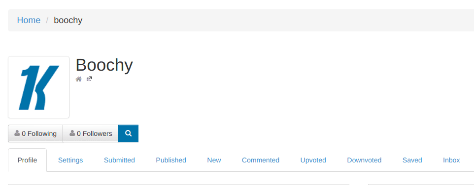 صورة لـ كيفية تثبيت واستخدام Kliqqi على Ubuntu لإنشاء موقع للتواصل الإجتماعي | kliqqi-profile-DzTechs